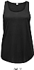 Camiseta Tirantes Mujer Jade Sols - Color Negro